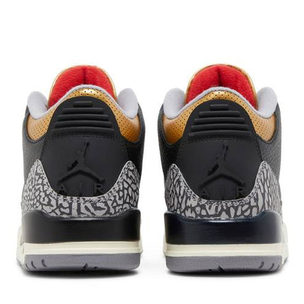 Air Jordan Air Jordan 3 Retro Black Cement Gold - CK9246-067