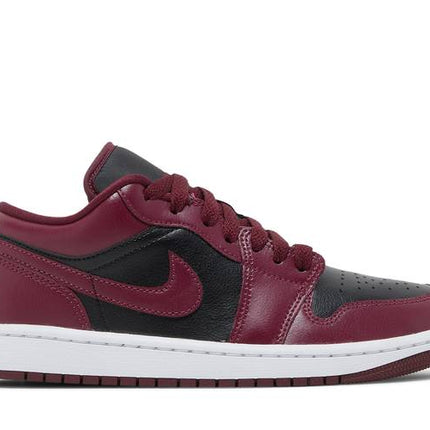 Air Jordan Air Jordan 1 Low Black Maroon - undefined