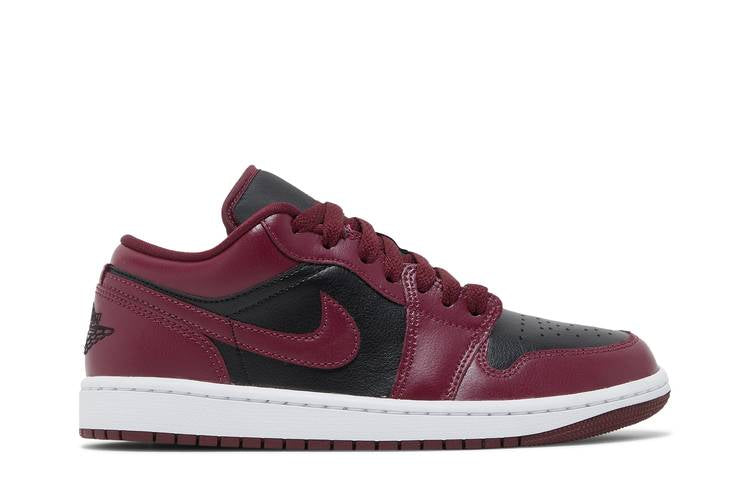 Air Jordan Air Jordan 1 Low Black Maroon - undefined