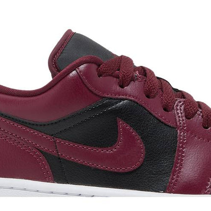 Air Jordan Air Jordan 1 Low Black Maroon - undefined