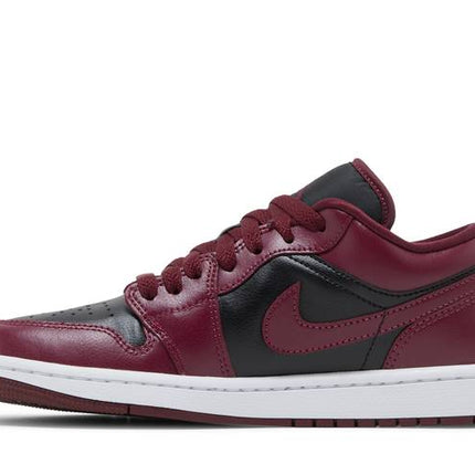 Air Jordan Air Jordan 1 Low Black Maroon - undefined