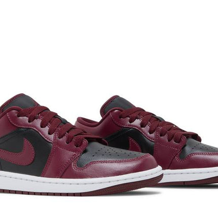 Air Jordan Air Jordan 1 Low Black Maroon - undefined