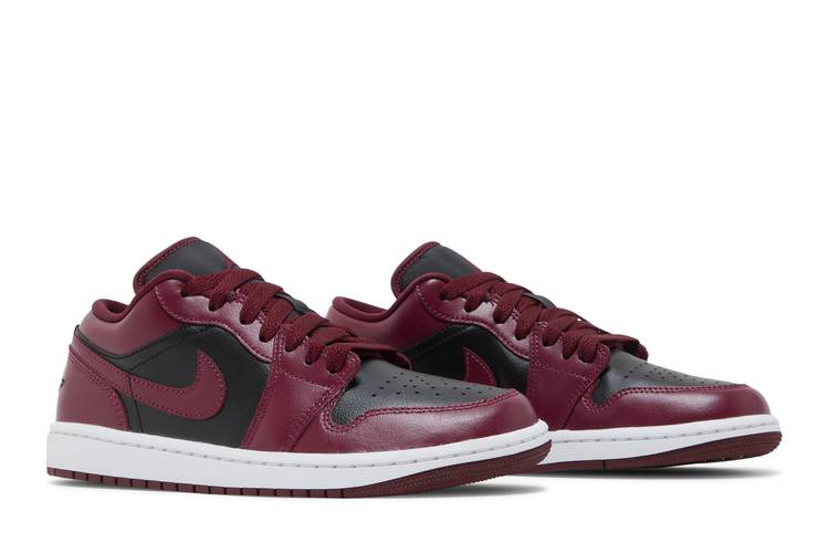 Air Jordan Air Jordan 1 Low Black Maroon - undefined