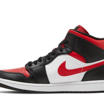 Air Jordan Air Jordan 1 Mid Alternate Bred Toe - 554724-079 / 554725-079