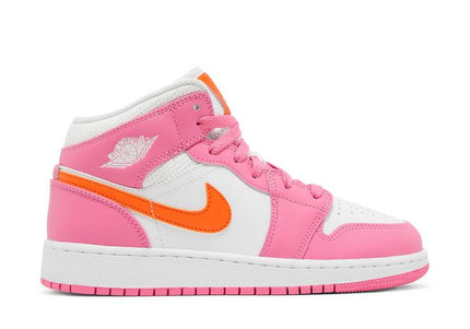 Air Jordan Air Jordan 1 Mid Pinksicle Safety Orange - DX3240-681