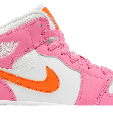 Air Jordan Air Jordan 1 Mid Pinksicle Safety Orange - DX3240-681