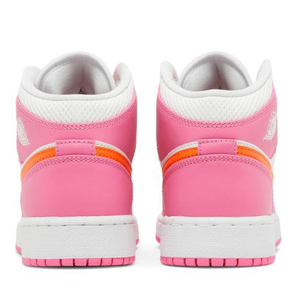 Air Jordan Air Jordan 1 Mid Pinksicle Safety Orange - DX3240-681