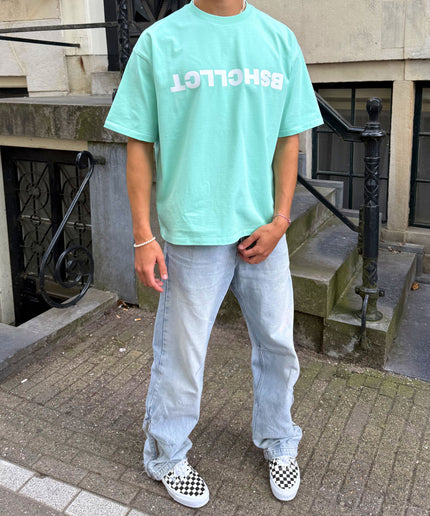 DECODED TEE - MINZ-AQUA