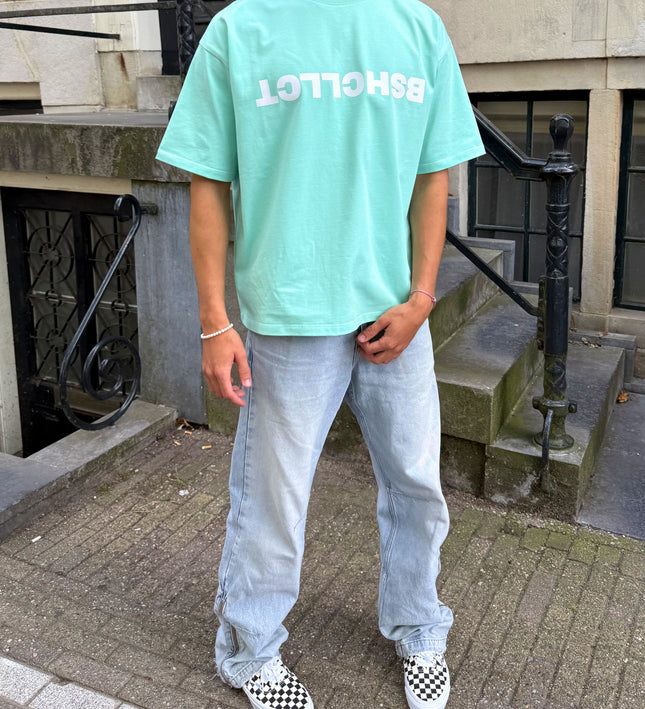 DECODED TEE - MINZ-AQUA