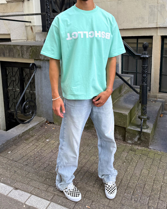 DECODED TEE - MINT AQUA