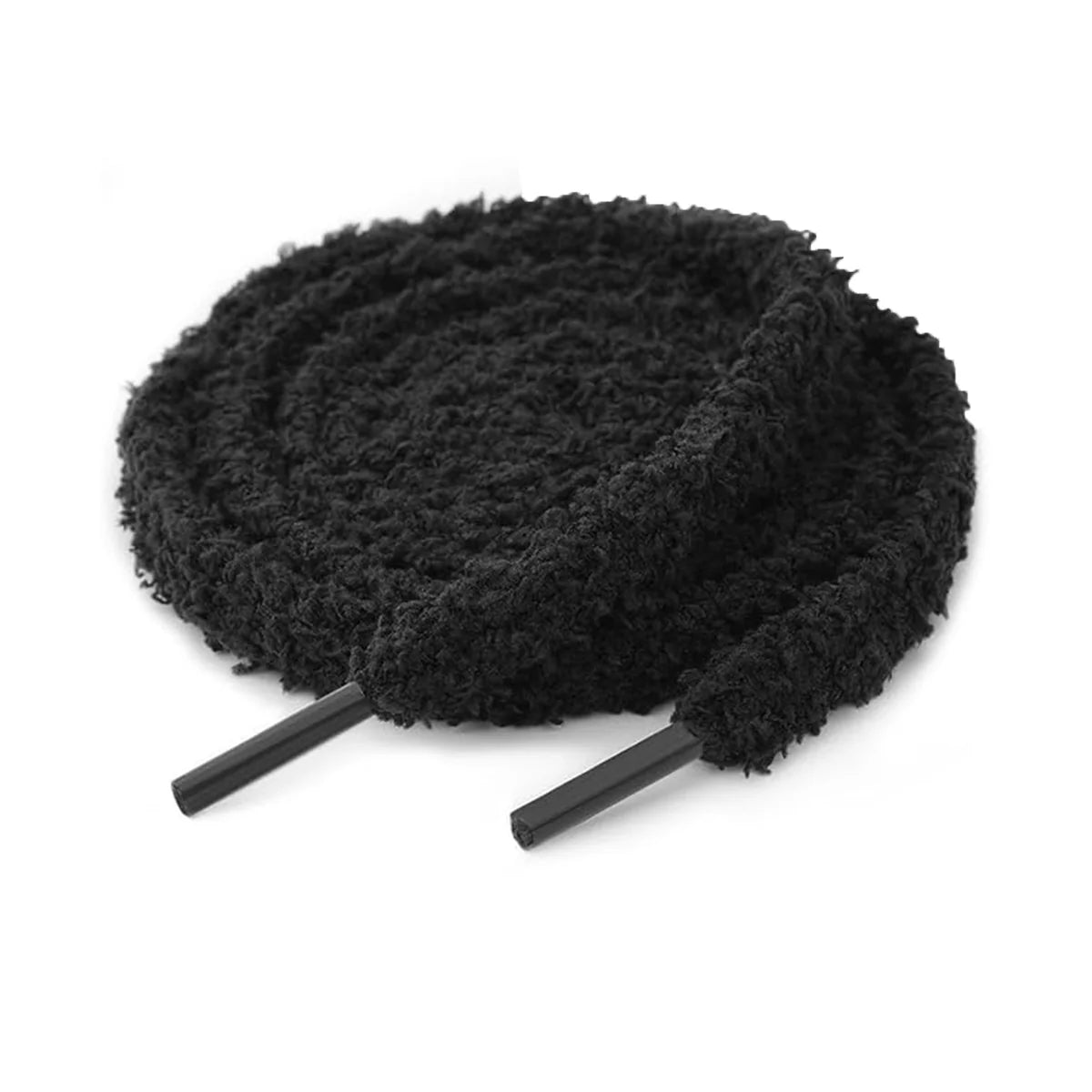 Fluffy Laces Black