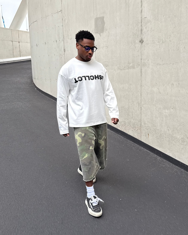 DECODED LONGSLEEVE - WHITE