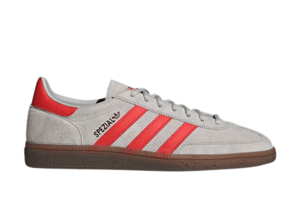 Adidas Handball Spezial Grey Two Hi-Res Red - EF5747