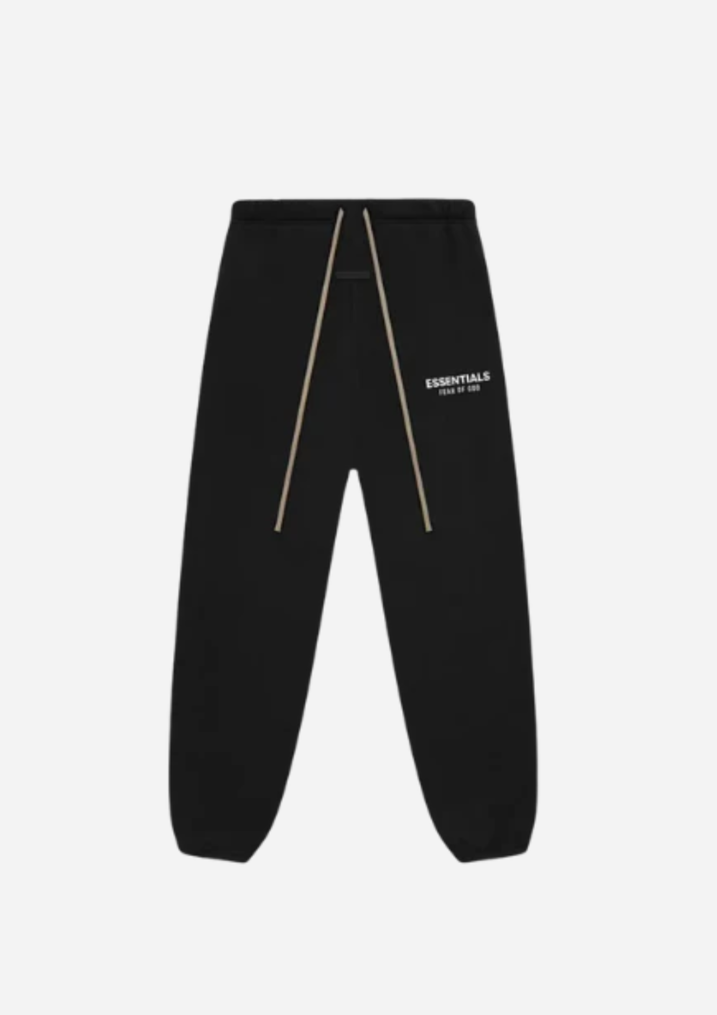 Fear of God Essentials Black White Joggers