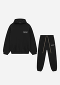 Fear of God Essentials Tracksuit Black White Full set
