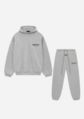 Fear of God Essentials Tracksuit Light Heather Full set