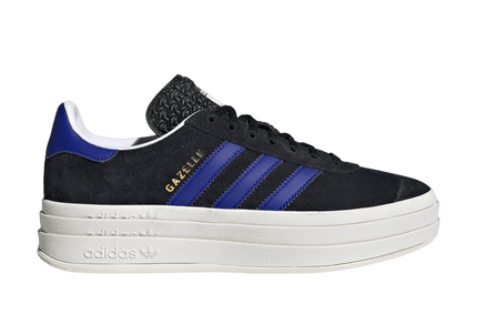 Adidas Gazelle Bold Core Black Lucid Blue - HQ4408