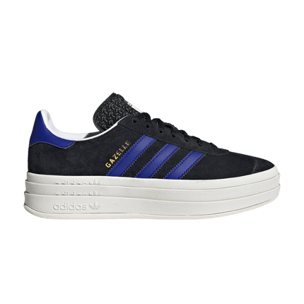 Adidas Gazelle Bold Core Black Lucid Blue - HQ4408