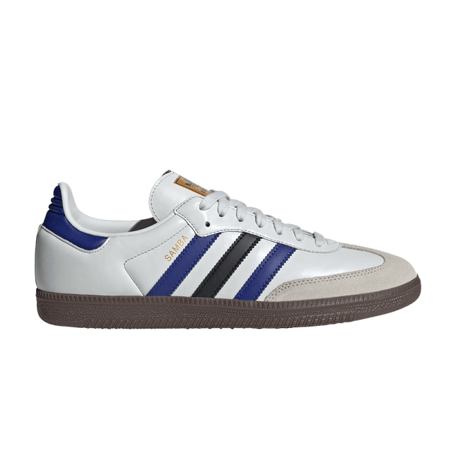 Adidas Samba OG Crystal White Active Blue Black - ID1381