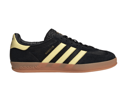 Adidas Gazelle Indoor Core Black Almost Yellow - IG4999