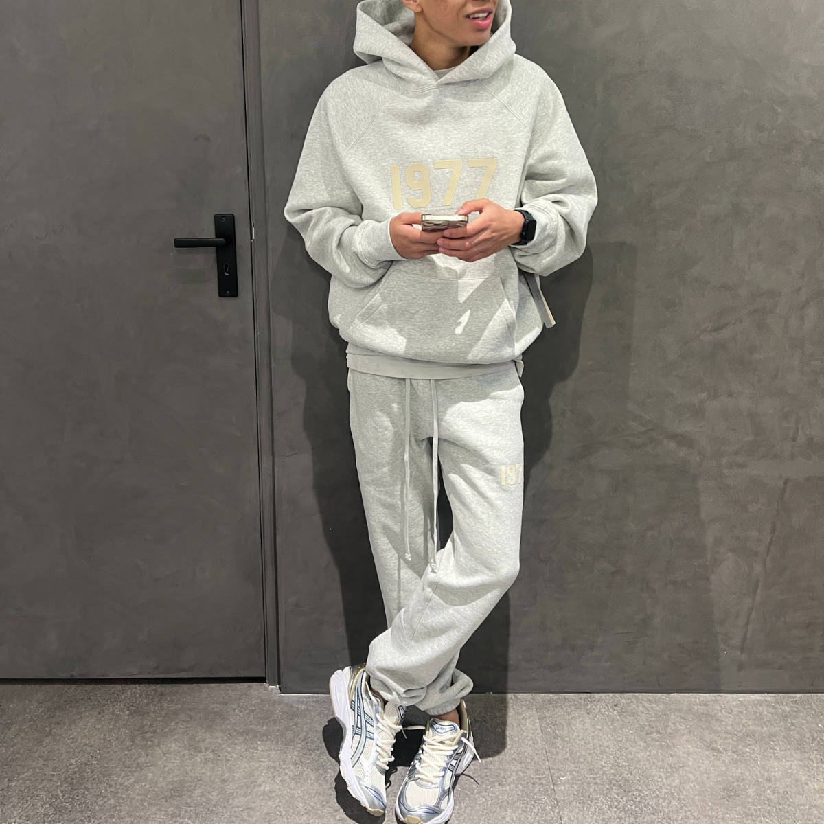 Fear Of God Essentials 1977 Tracksuit Light Oatmeal