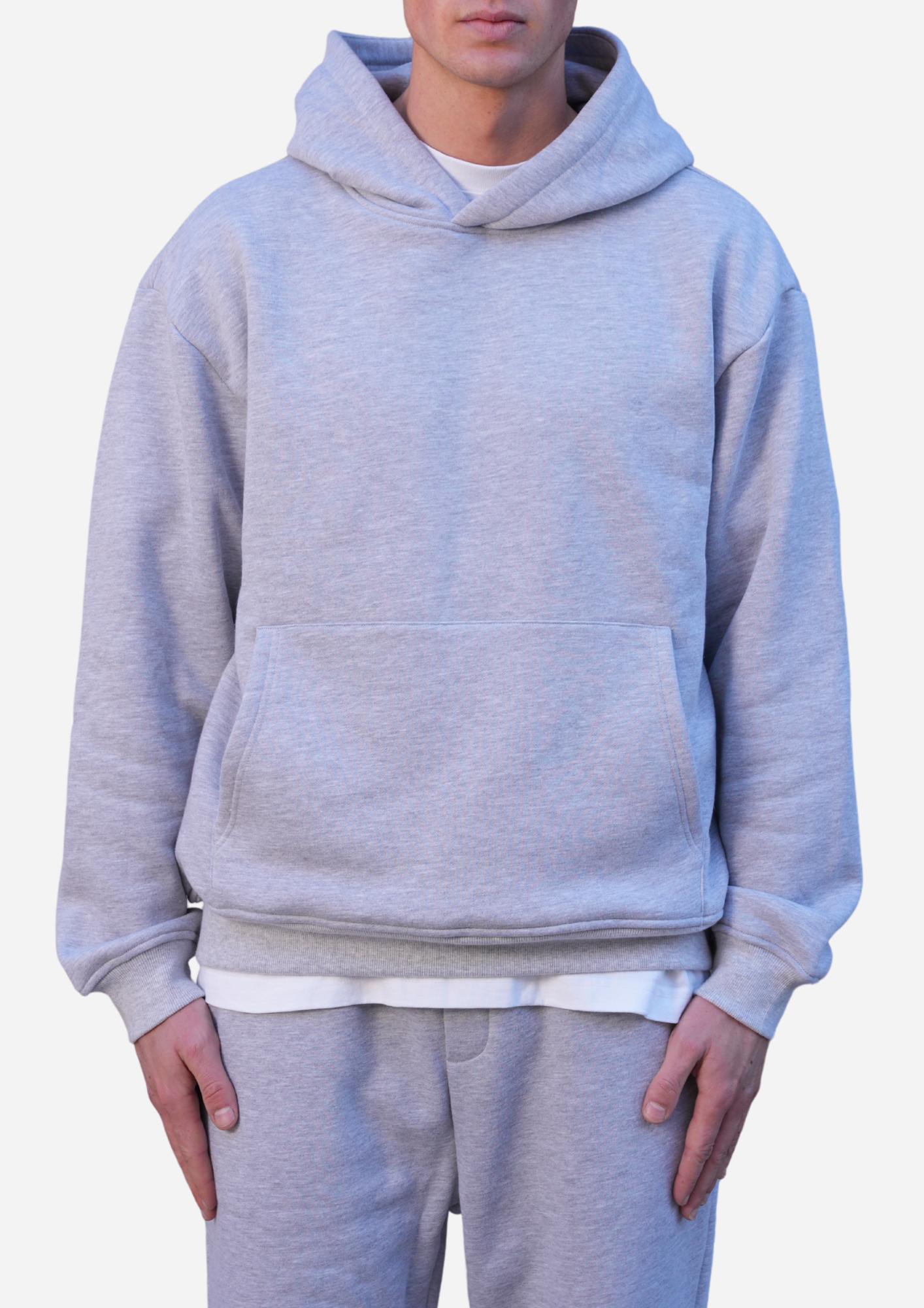 The Selso Comfort Hoodie Light Grey