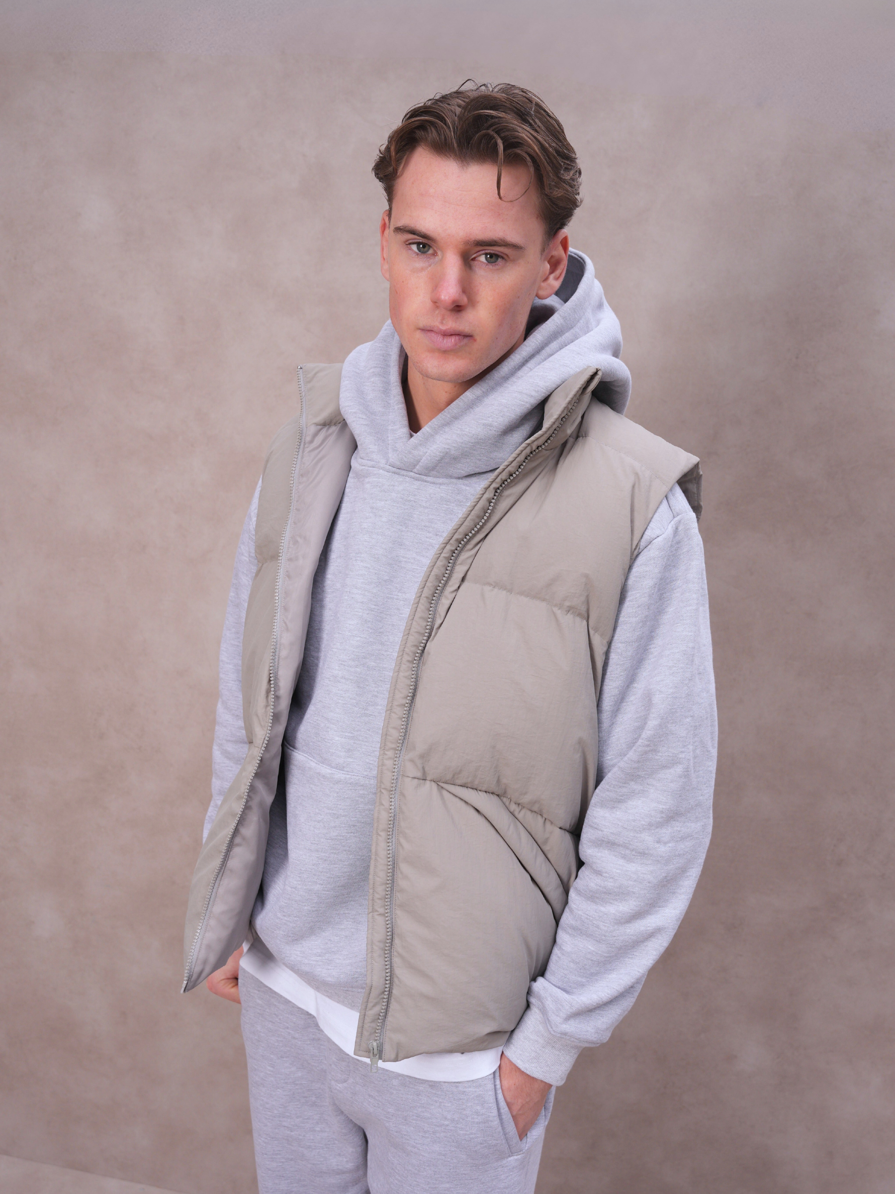 The Selso Comfort Jogging set Light Grey