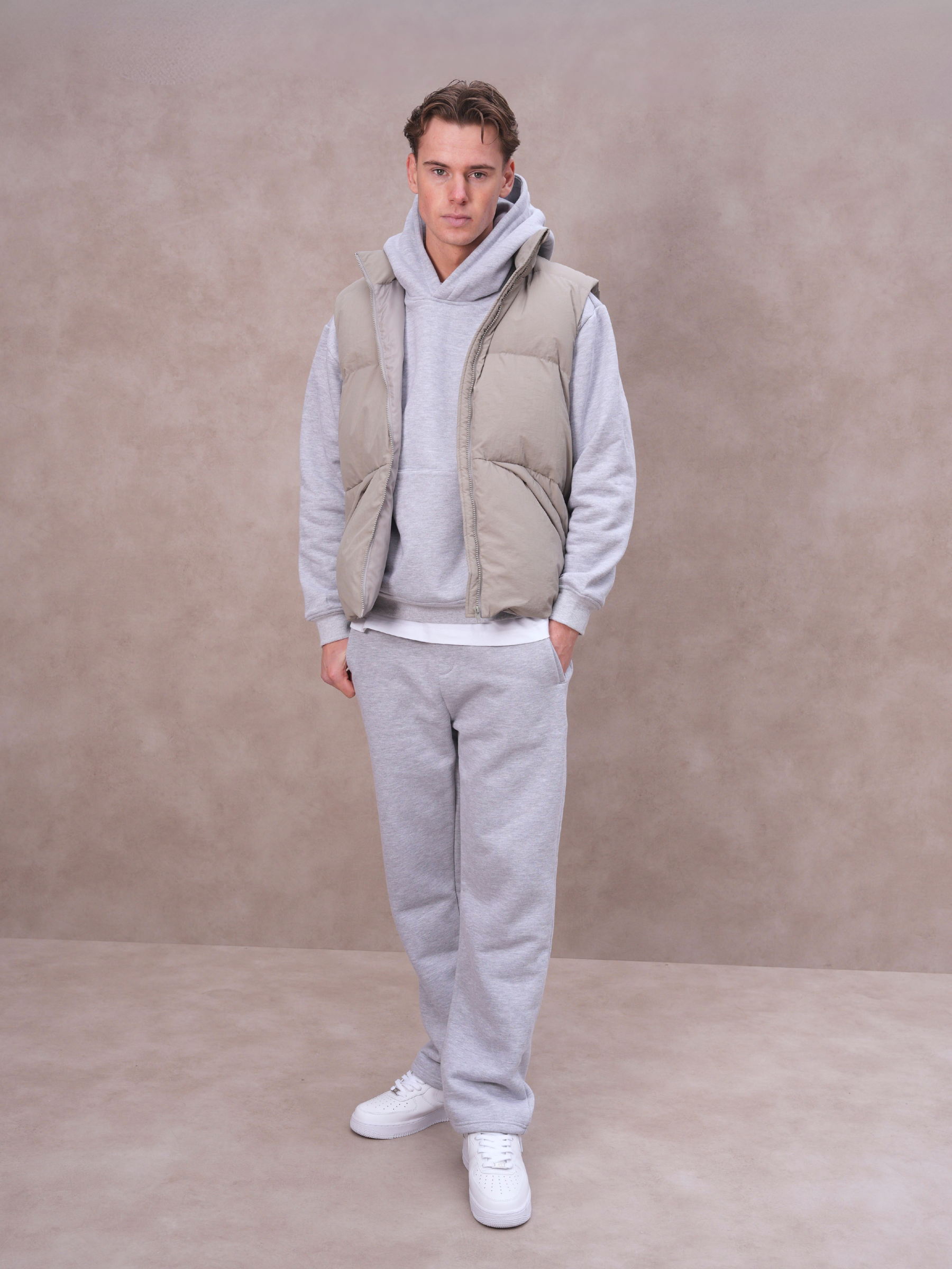 The Selso Comfort Jogging set Light Grey