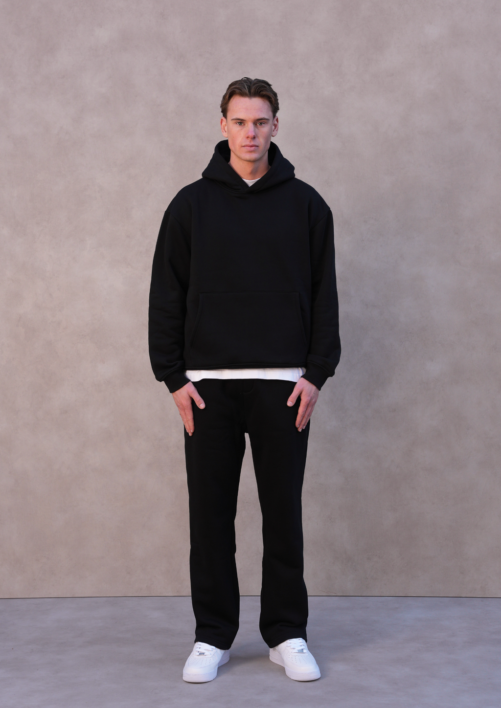 The Selso Comfort Hoodie Black