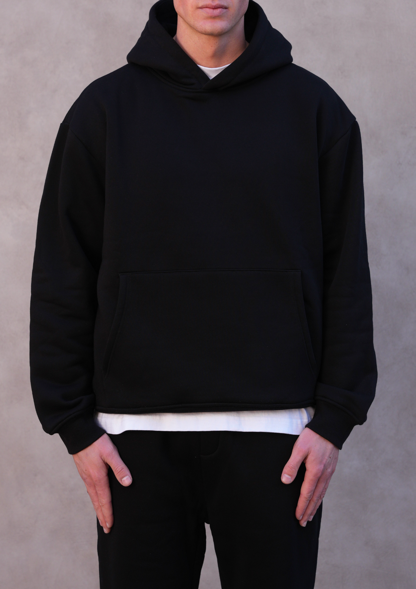 The Selso Comfort Hoodie Black
